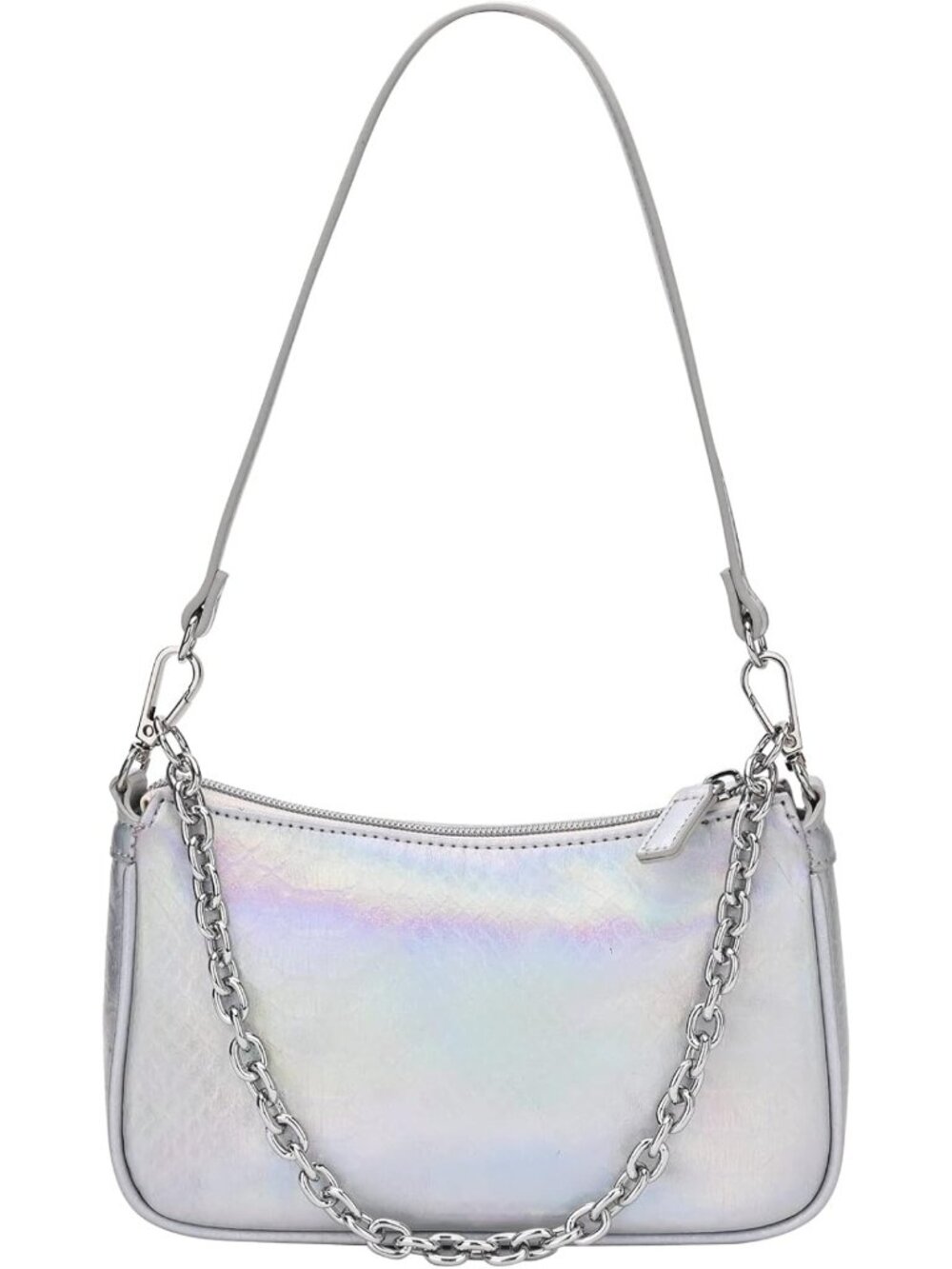 Trendy Snakeskin Shoulder Bag for Women | Mini 90s Retro Clutch Purse, Y2K Style